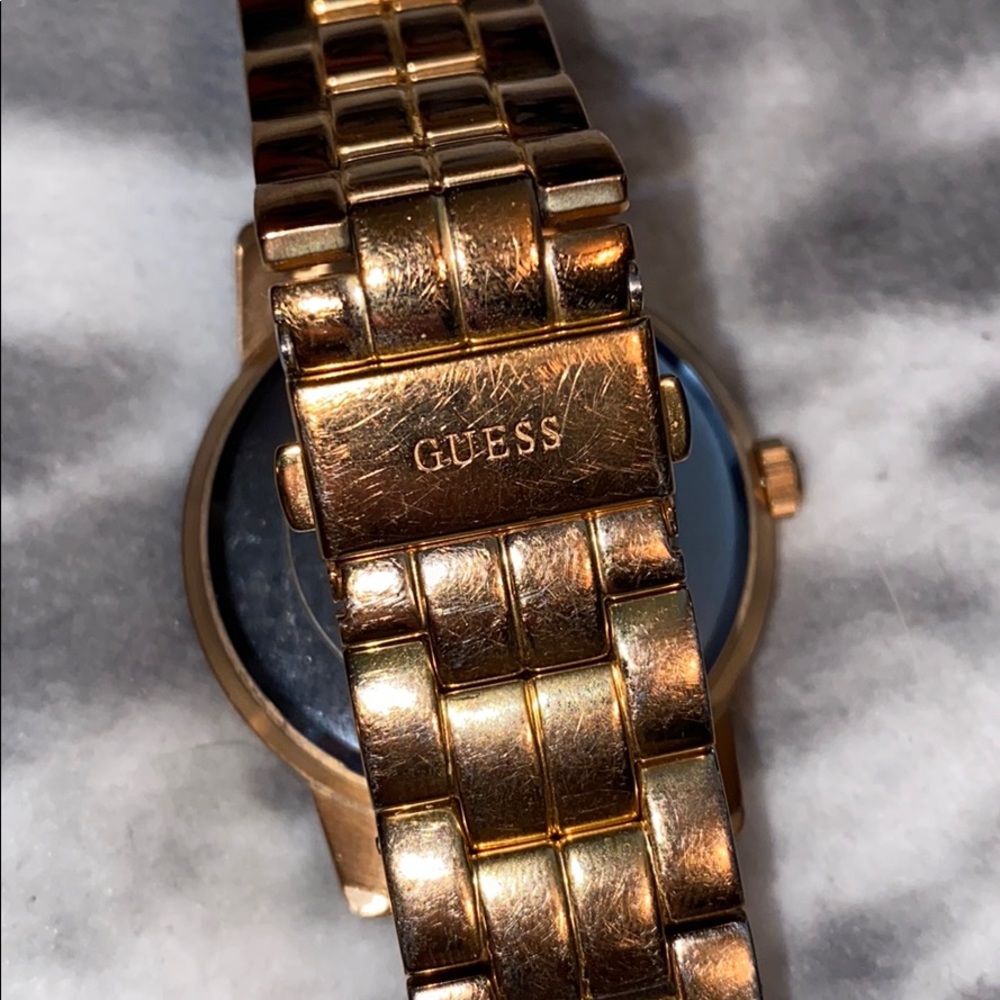 Guess Gold Rhinestone Watch - Picture 5 of 6